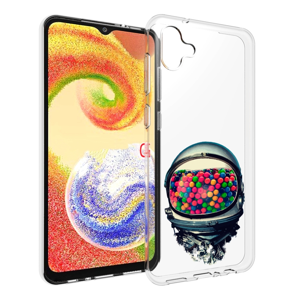 

Чехол MyPads шлем космонавта для Samsung Galaxy A04, Прозрачный, Tocco
