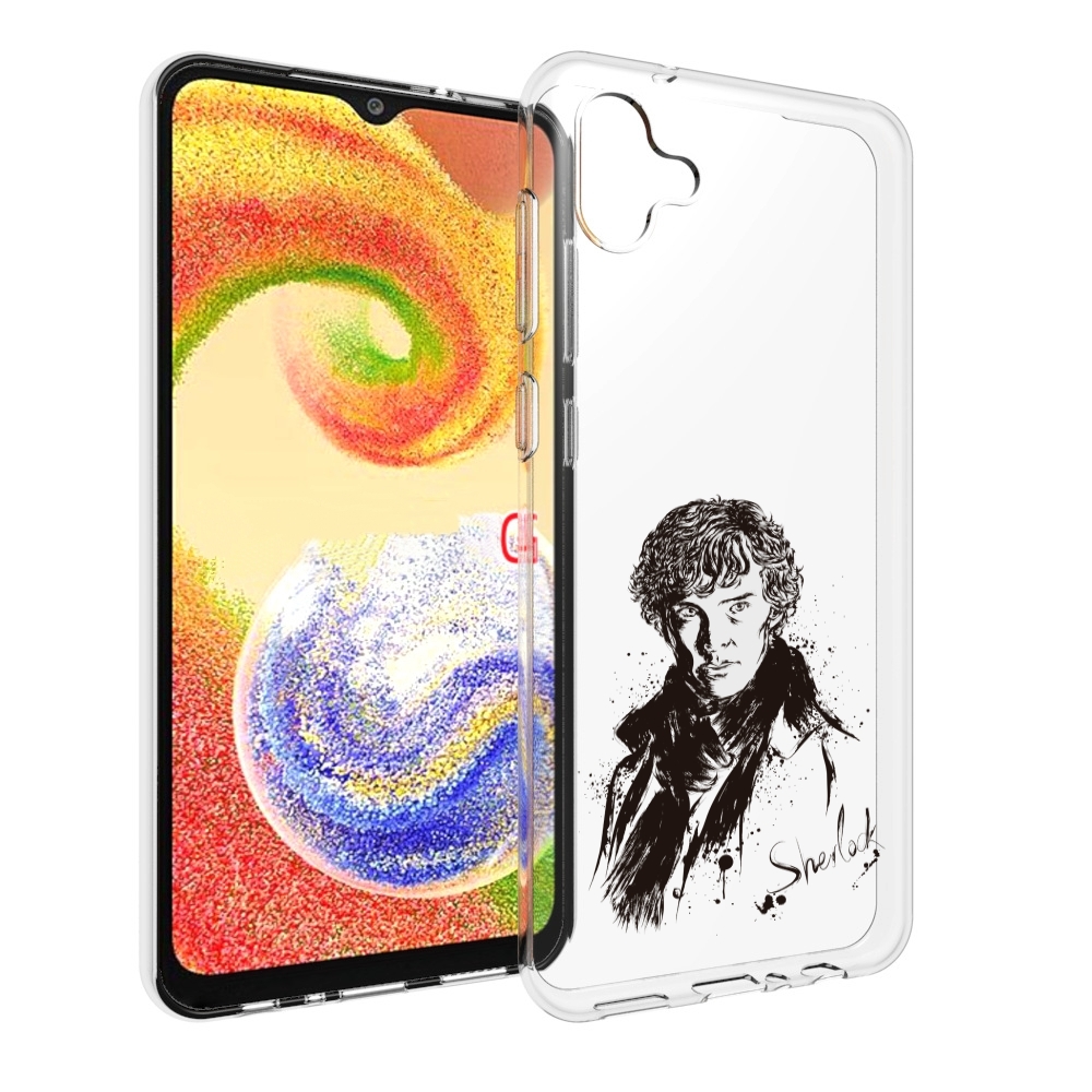 

Чехол MyPads шерлок холмс портрет для Samsung Galaxy A04, Прозрачный, Tocco