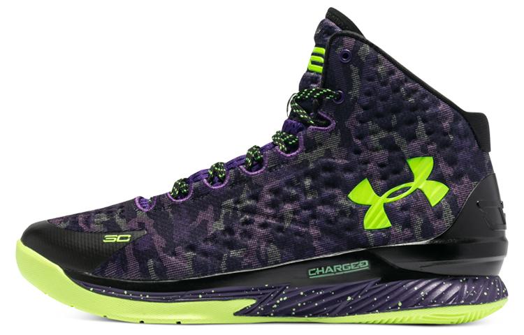 

Кроссовки унисекс Under Armour Curry 1 TPU 2022 фиолетовые 50.5 EU, Фиолетовый, Curry 1 TPU 2022