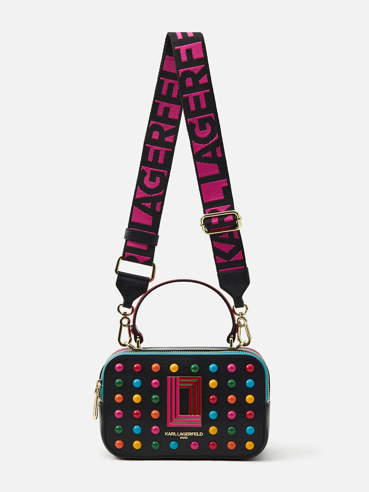 

Сумка кросс-боди женская Karl Lagerfeld LH0EO7BI, черный, LH0EO7BI