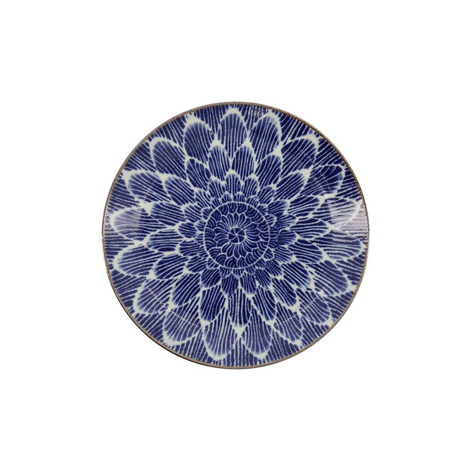 

Тарелка, TOKYO DESIGN, 21,5см, голубой, 18888, 18888