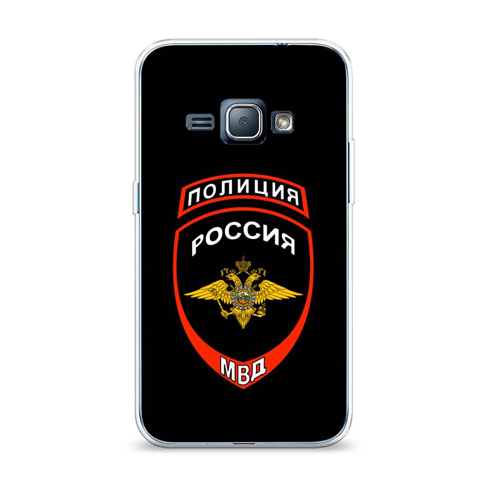 

Чехол Awog на Samsung Galaxy J1 2016 / Самсунг J1 2016 "Полиция шеврон", Черный;красный;белый, 22150-5