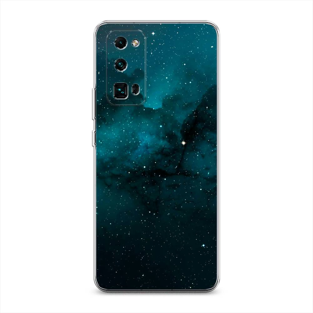 

Чехол на Honor 30 Pro Plus "Синий космос", 612250-2