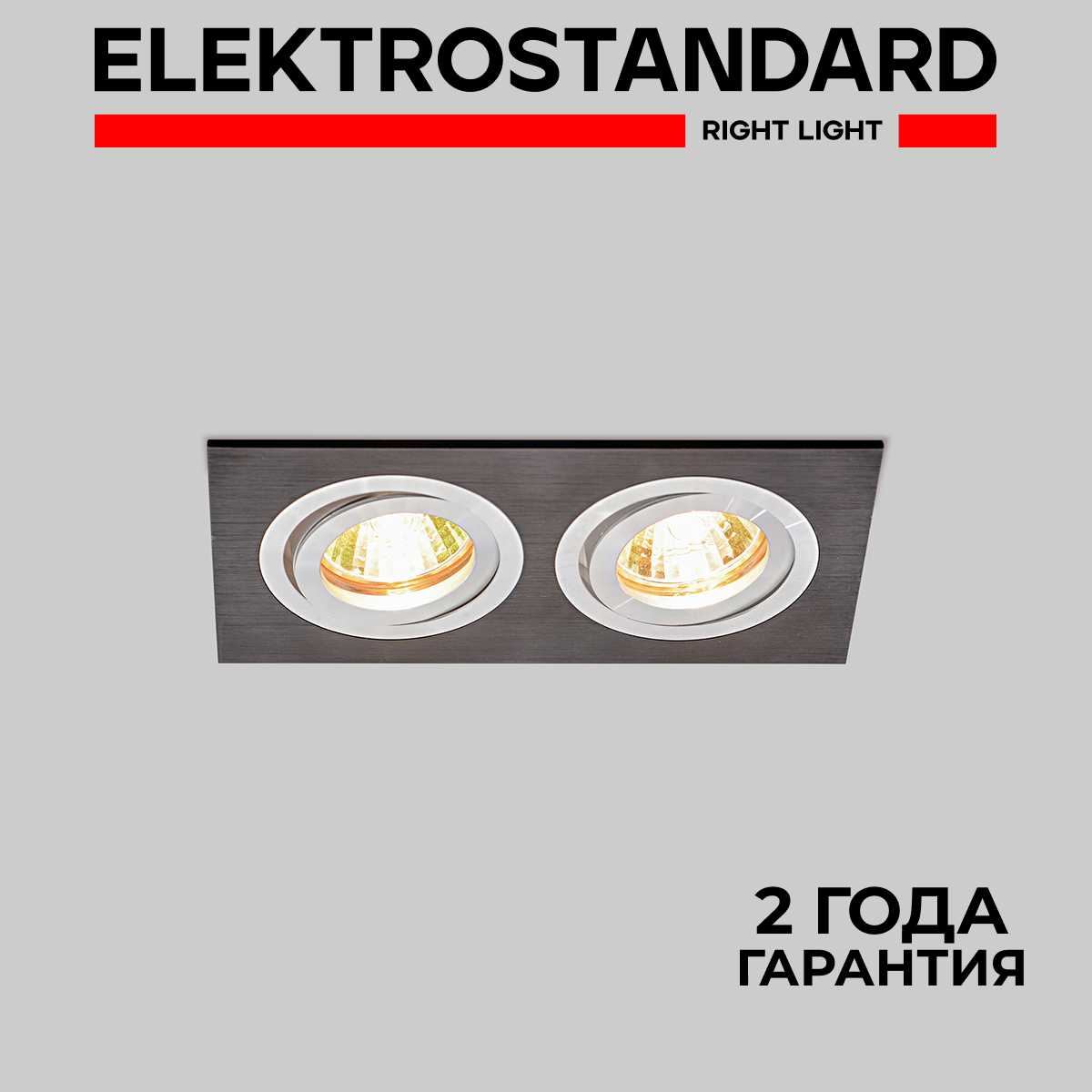 

Встраиваемый светильник Elektrostandard 1051/2 BK Черный