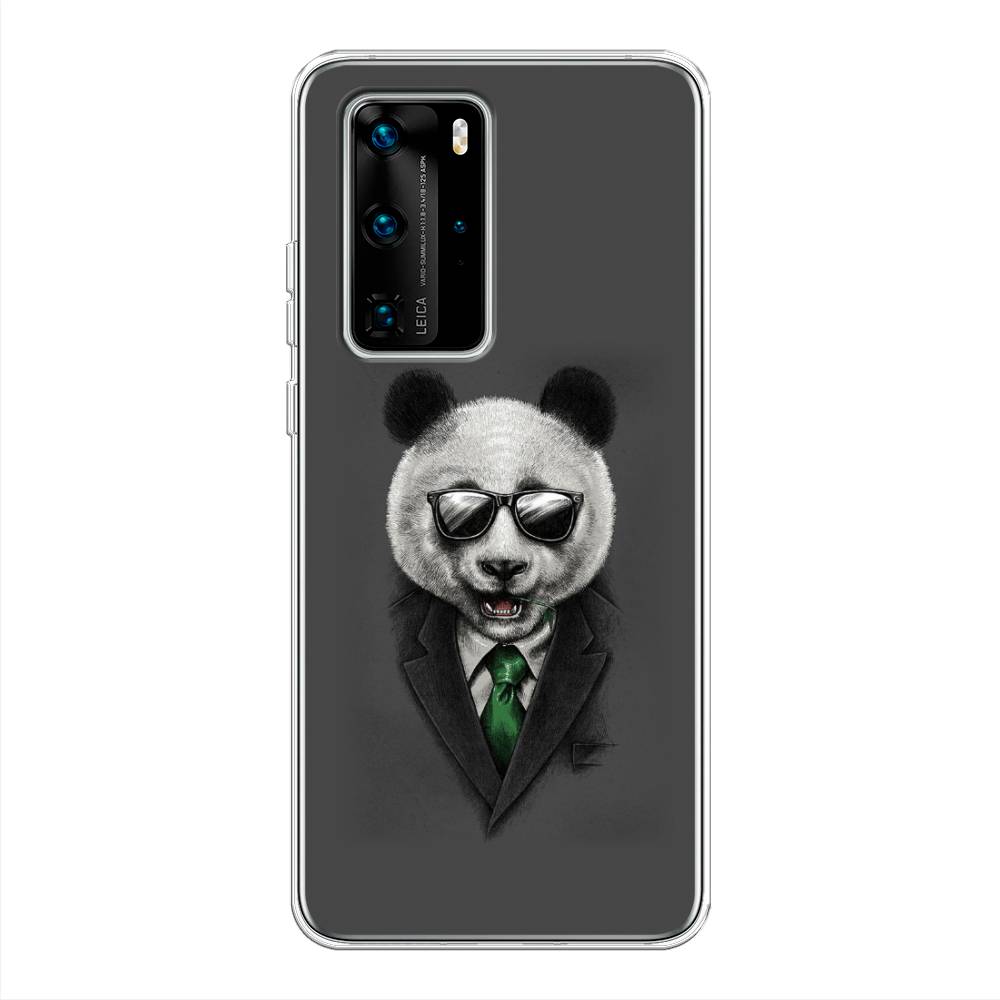 

Чехол Awog на Huawei P40 Pro "Деловая панда", Серый;зеленый, 610950-10