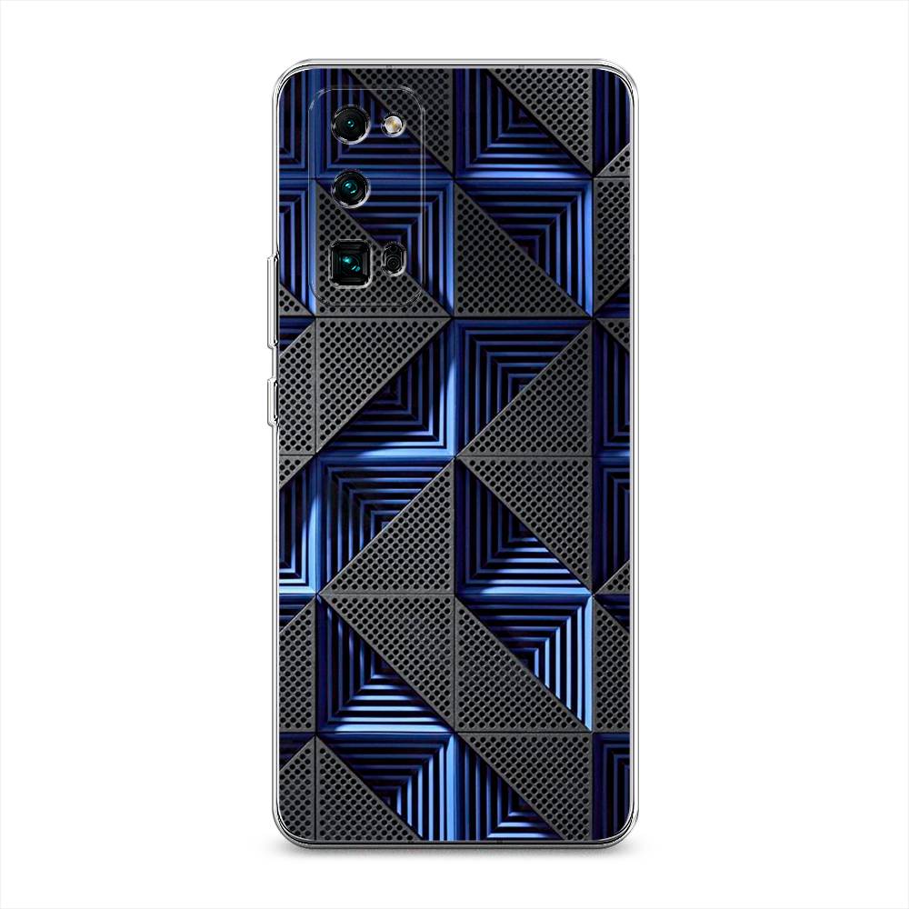 

Чехол на Honor 30 Pro Plus "IBM", Серый;синий, 612250-3