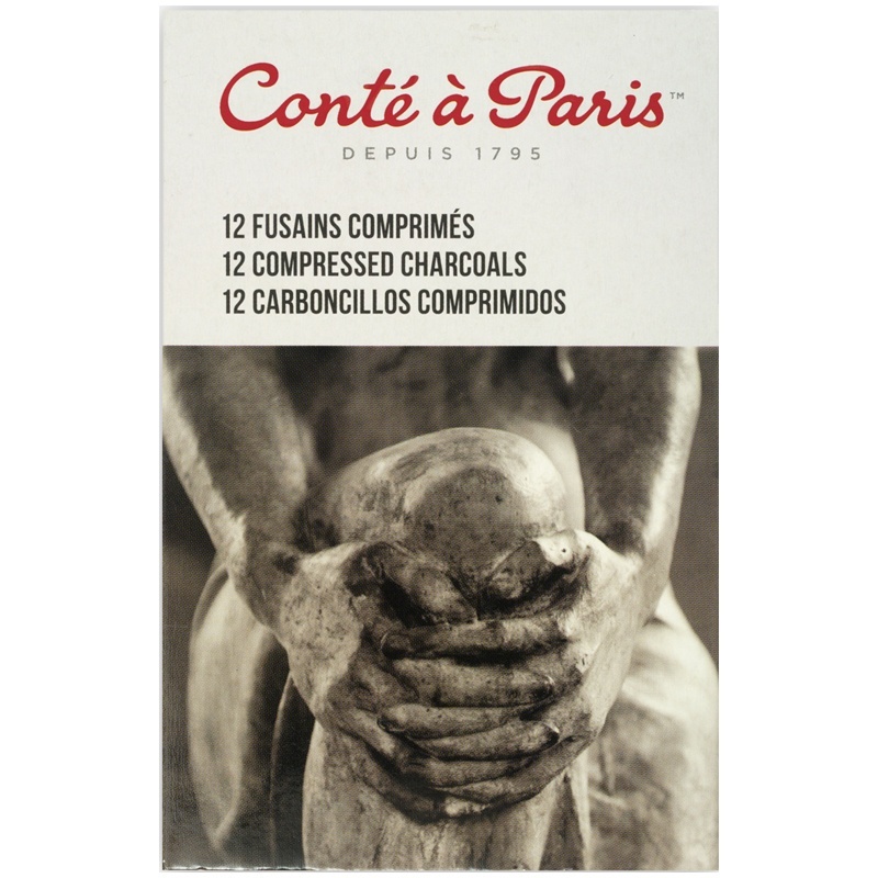 Conte a Paris 12 шт, черный, круглая форма сечения