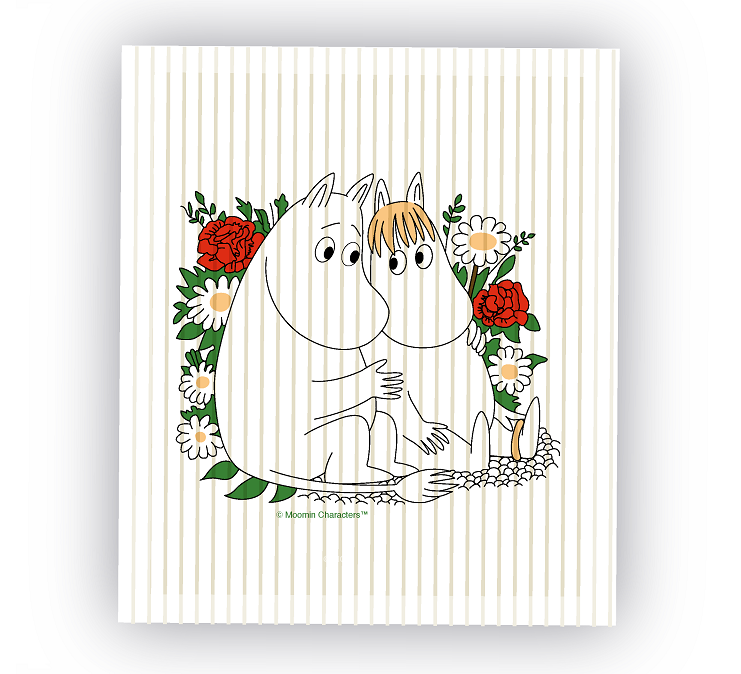 фото Кухонная салфетка moomin муми-тролль и фрекен снорк opto design ab