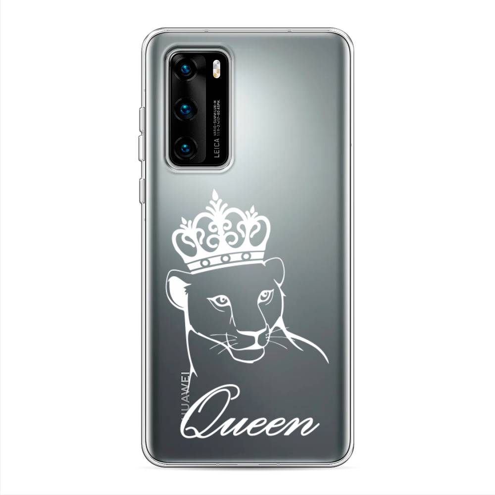 

Чехол Awog на Huawei P40 "Львица королева", Бежевый;прозрачный, 610850-7