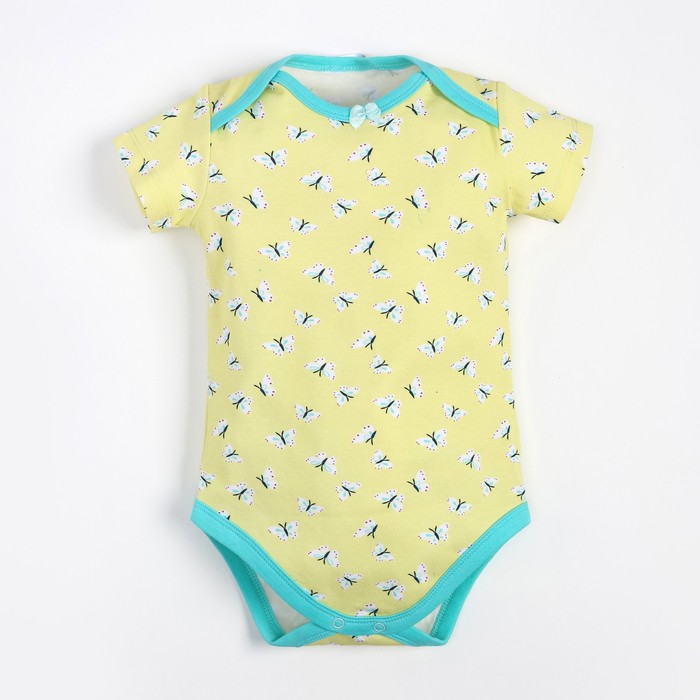 

Linas baby Боди детское, цвет жёлтый, рост 56 см (0-1м), Желтый, 9525308