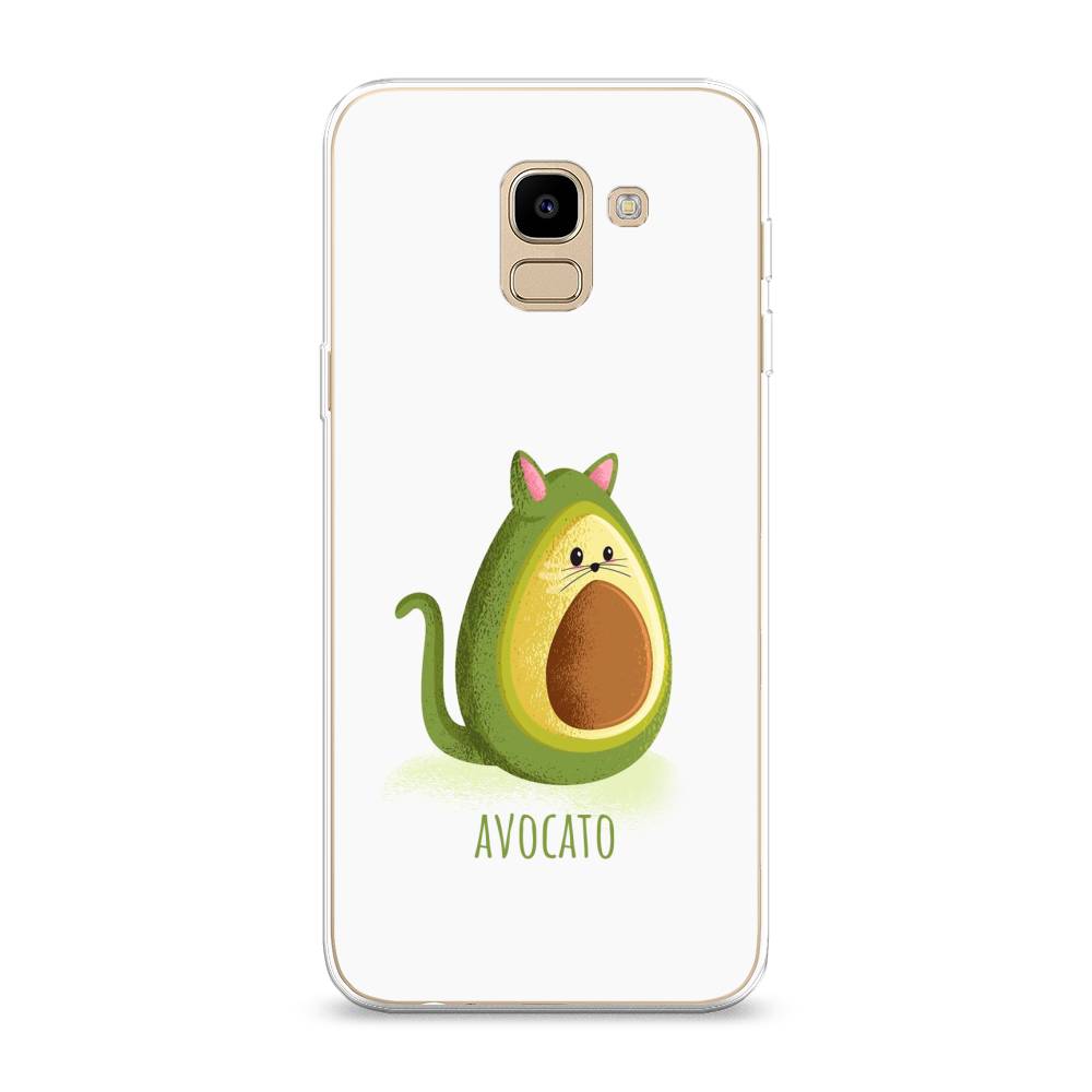 

Чехол Awog на Samsung Galaxy J6 2018 "Avocato", Зеленый;коричневый, 26150-10