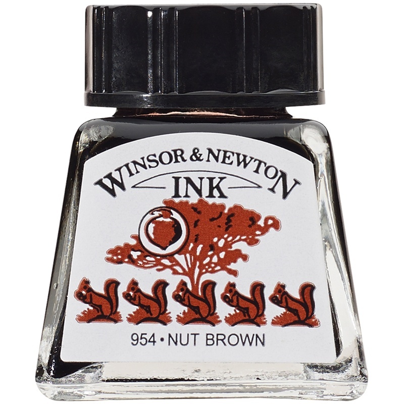 

Winsor&Newton орехово-коричневый, стеклянный флакон, 14 мл, орехово-коричневый, стеклянный флакон, 14 мл