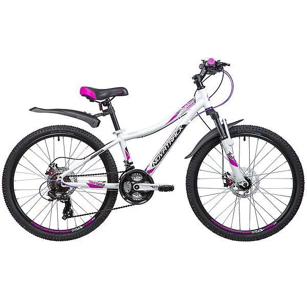 Велосипед NOVATRACK 24AHDKATRINA12WT4 24 2024 12 белый 2386500₽