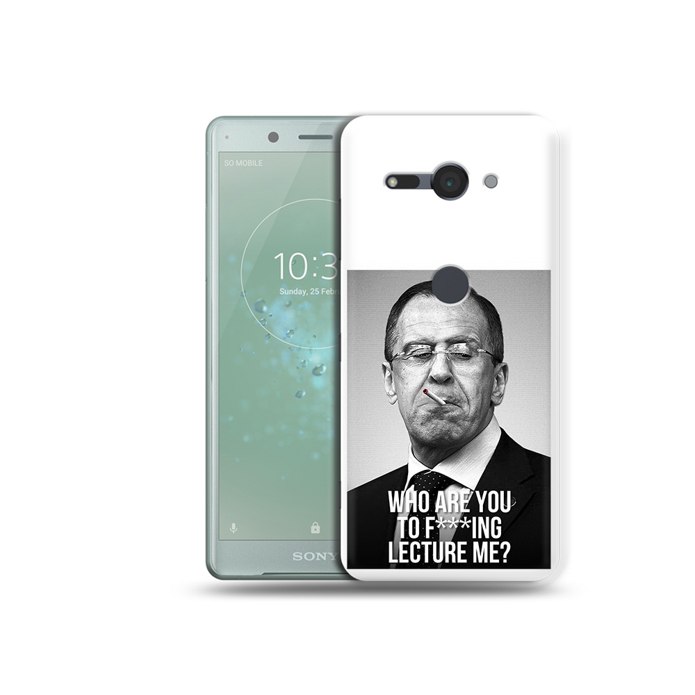 

Чехол MyPads Tocco для Sony Xperia XZ2 Compact лавров, Tocco