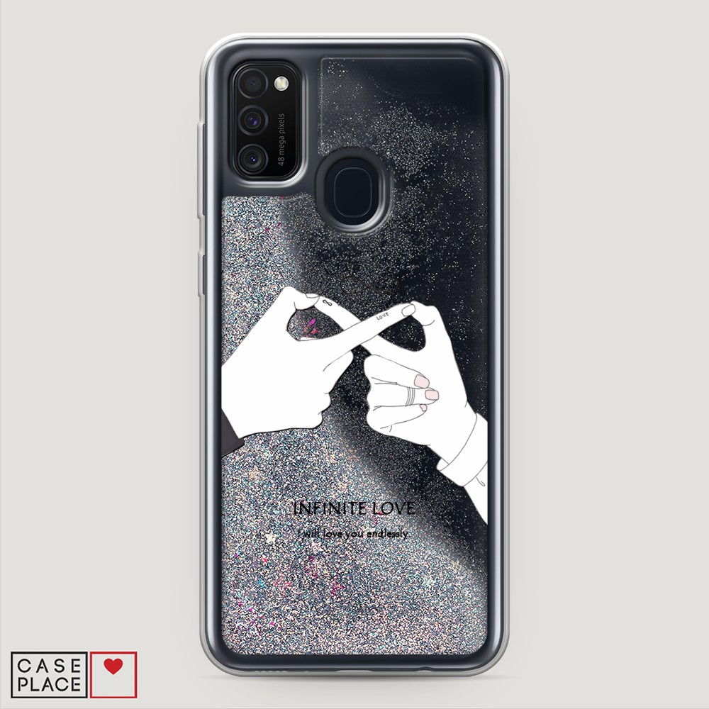 

Чехол Awog на Samsung Galaxy M21 "Любовь навсегда", Разноцветный, 29791-1
