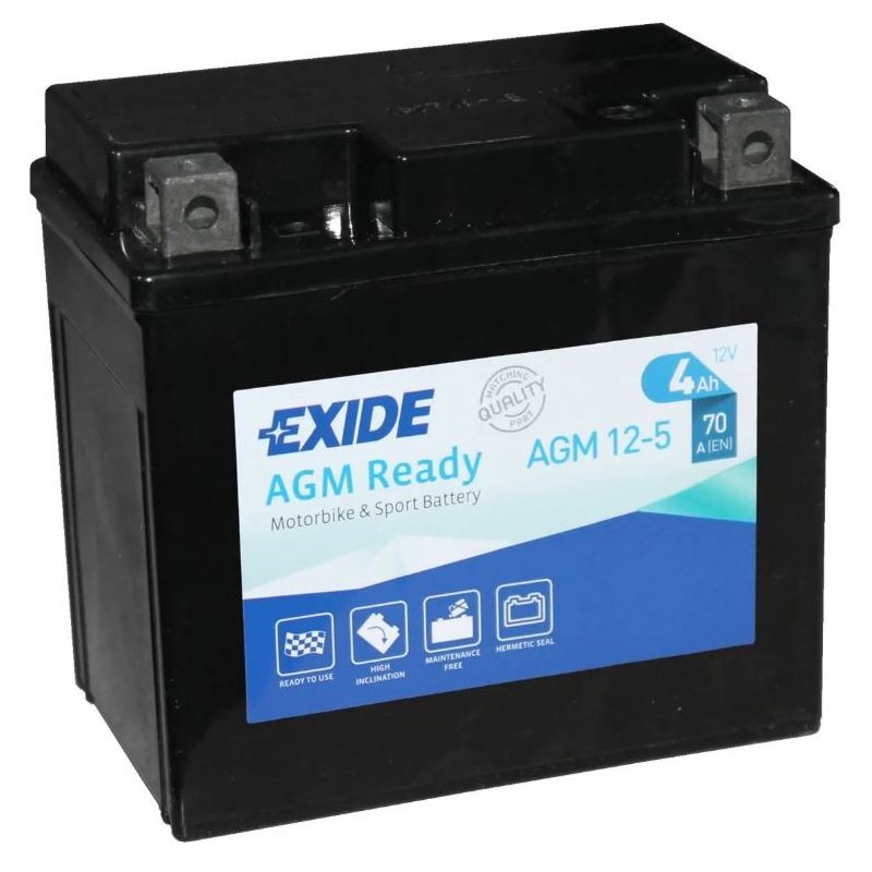 фото Аккумулятор exide agm 12-5