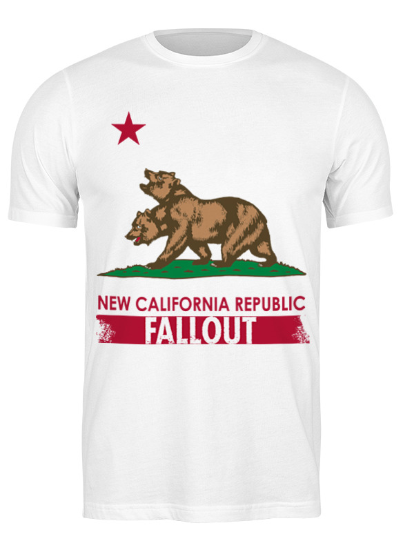 

Футболка мужская Printio Fallout белая M, Белый, Fallout