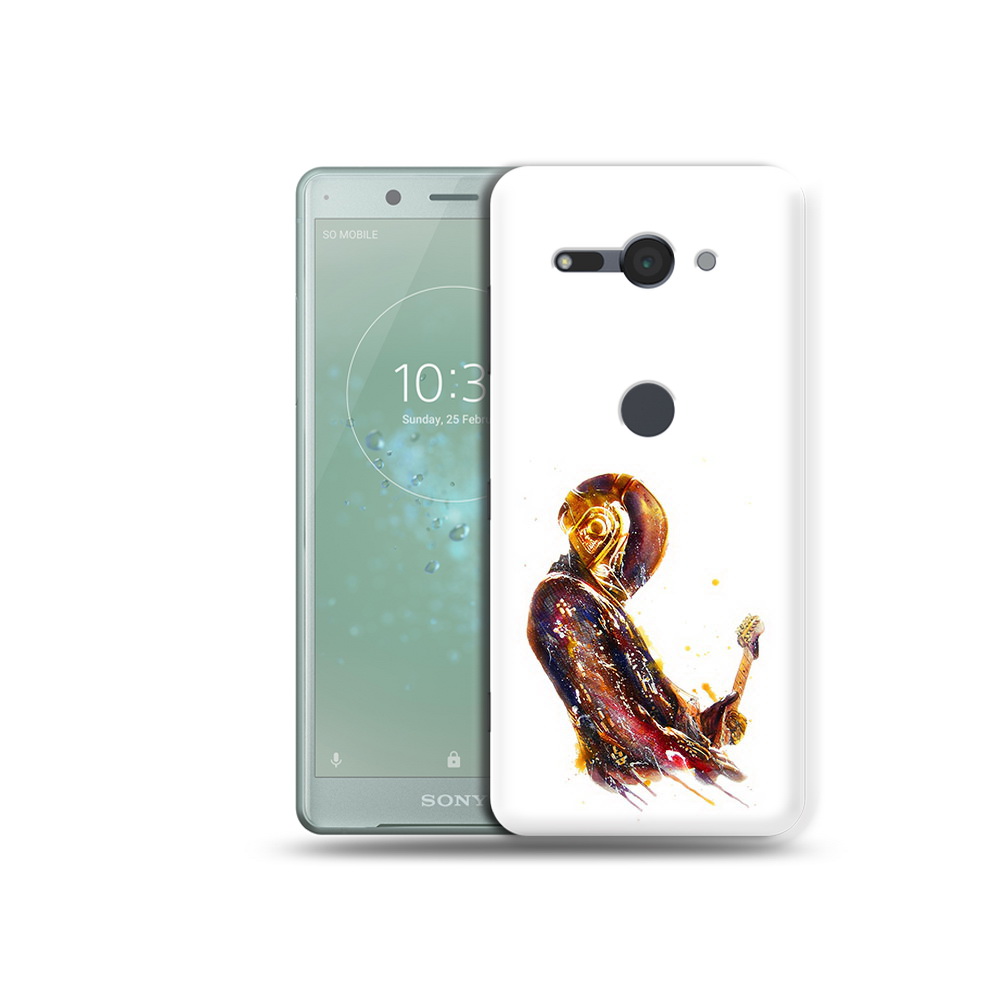 

Чехол MyPads Tocco для Sony Xperia XZ2 Compact космо-музыкант, Прозрачный, Tocco