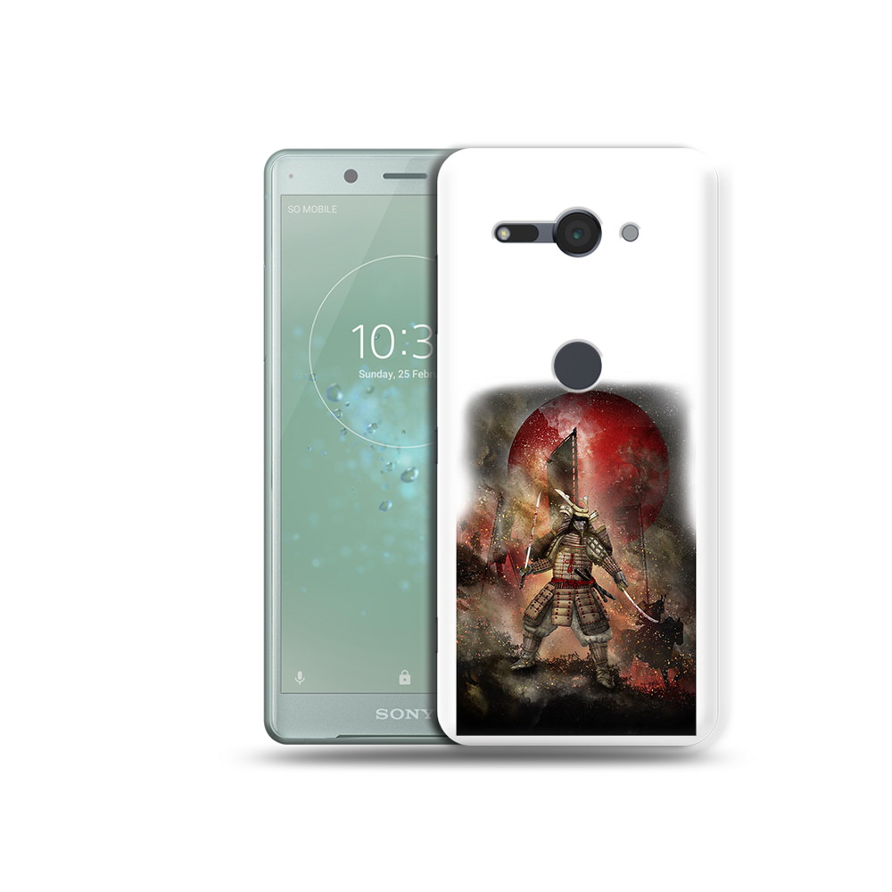 

Чехол MyPads Tocco для Sony Xperia XZ2 Compact китайскийвоин, Прозрачный, Tocco