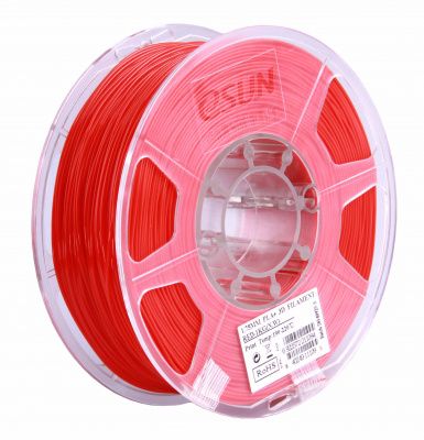 

PLA+ пластик eSUN для 3D принтера (1.75 мм, Красный, 1 кг), PLA+