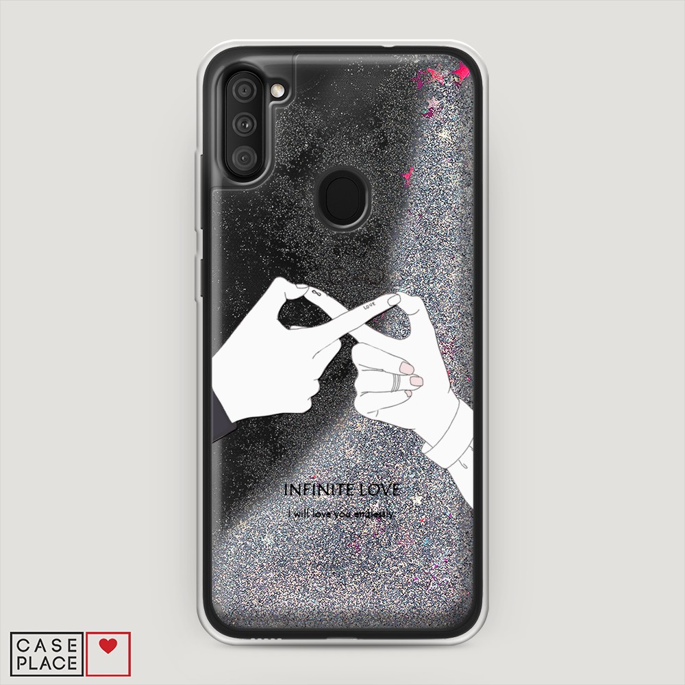 

Чехол Awog на Samsung Galaxy M11 / Самсунг M11 "Любовь навсегда", Разноцветный, 2100691-1