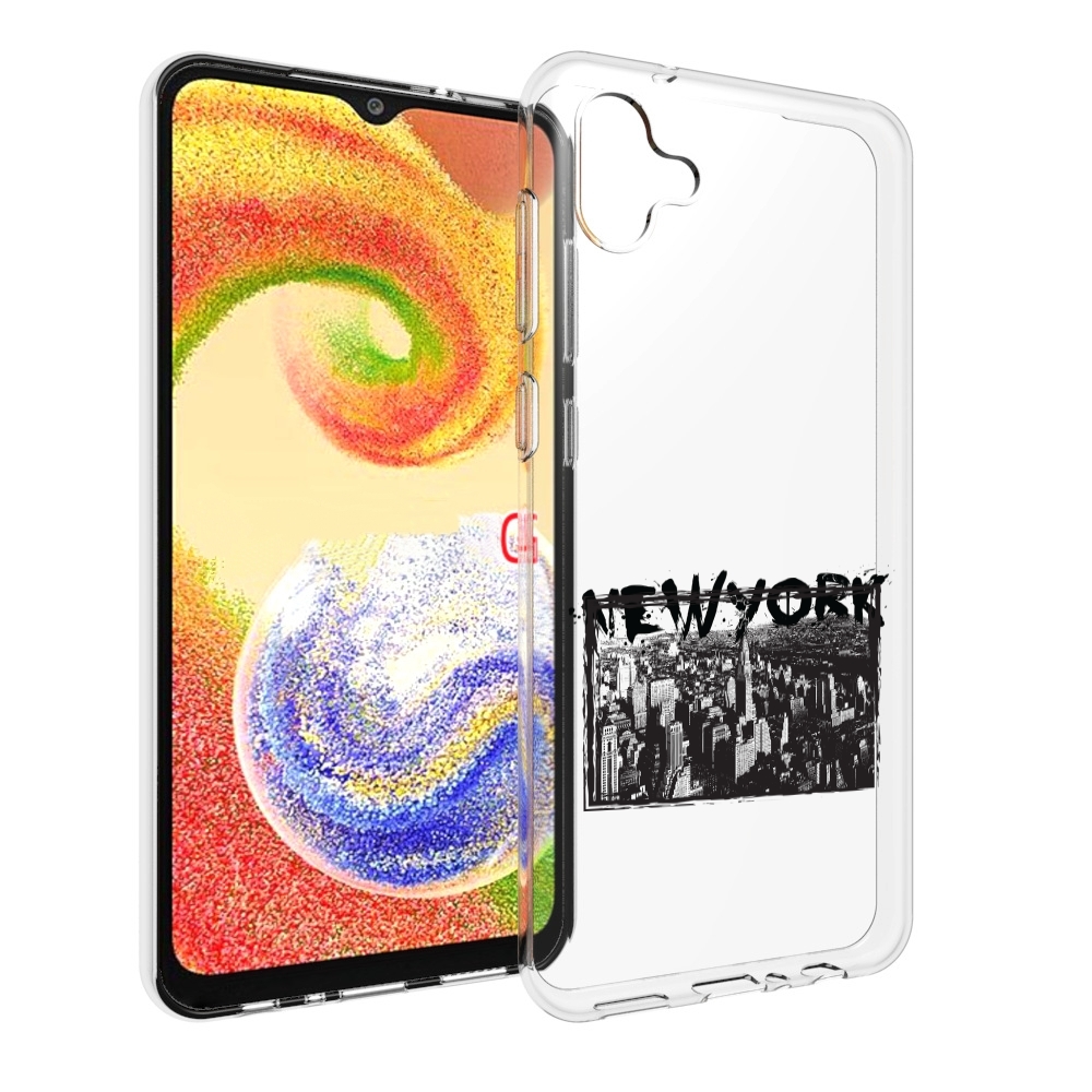 

Чехол MyPads че для Samsung Galaxy A04, Прозрачный, Tocco