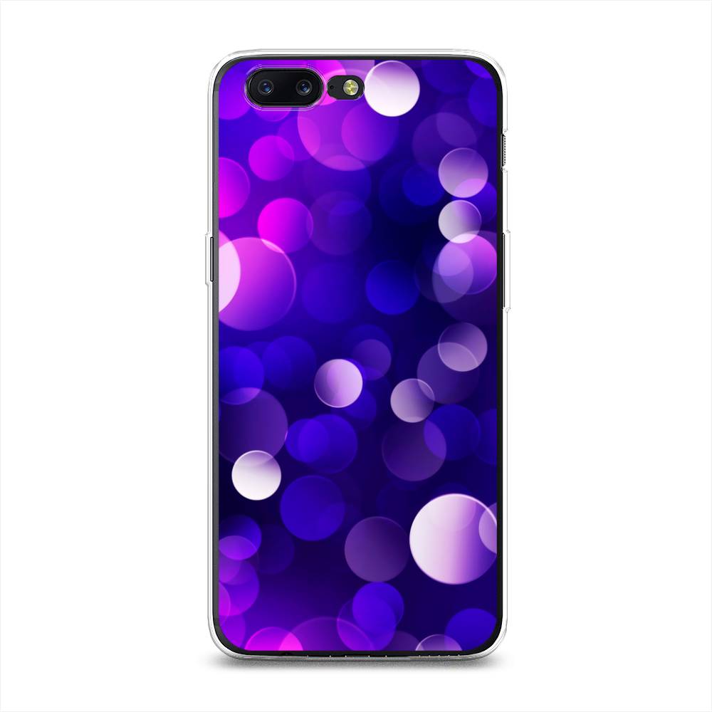

Чехол на OnePlus 5 "Абстракция 27", Фиолетовый, 150250-3