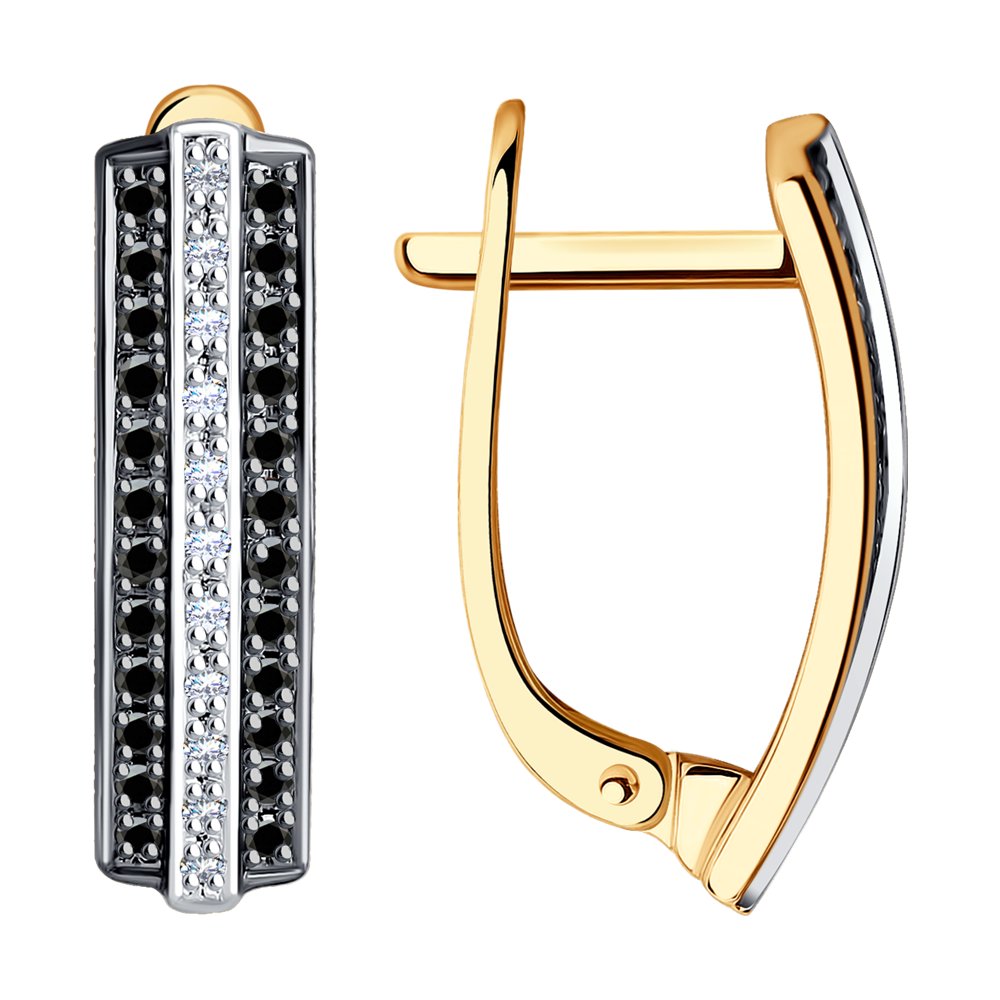 

Серьги из красного золота SOKOLOV Diamonds 7020042, бриллиант, 7020042