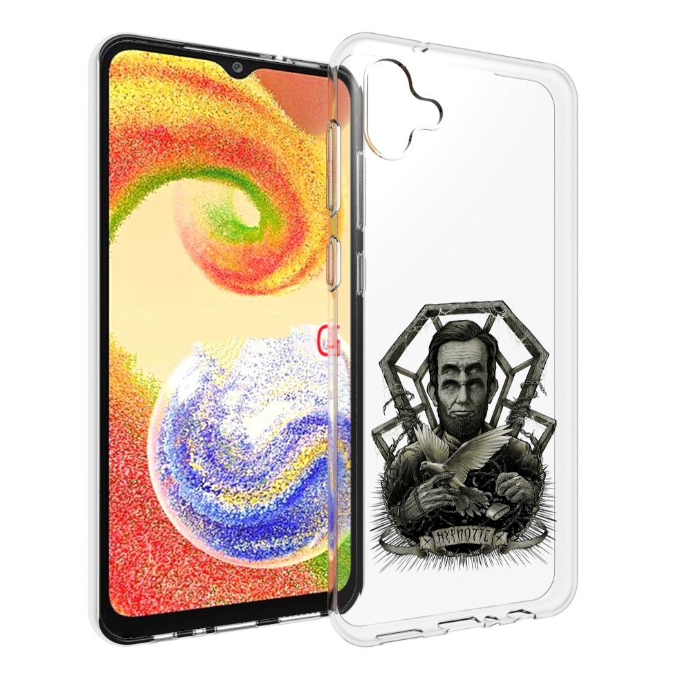 

Чехол MyPads франклин абстракция для Samsung Galaxy A04, Прозрачный, Tocco