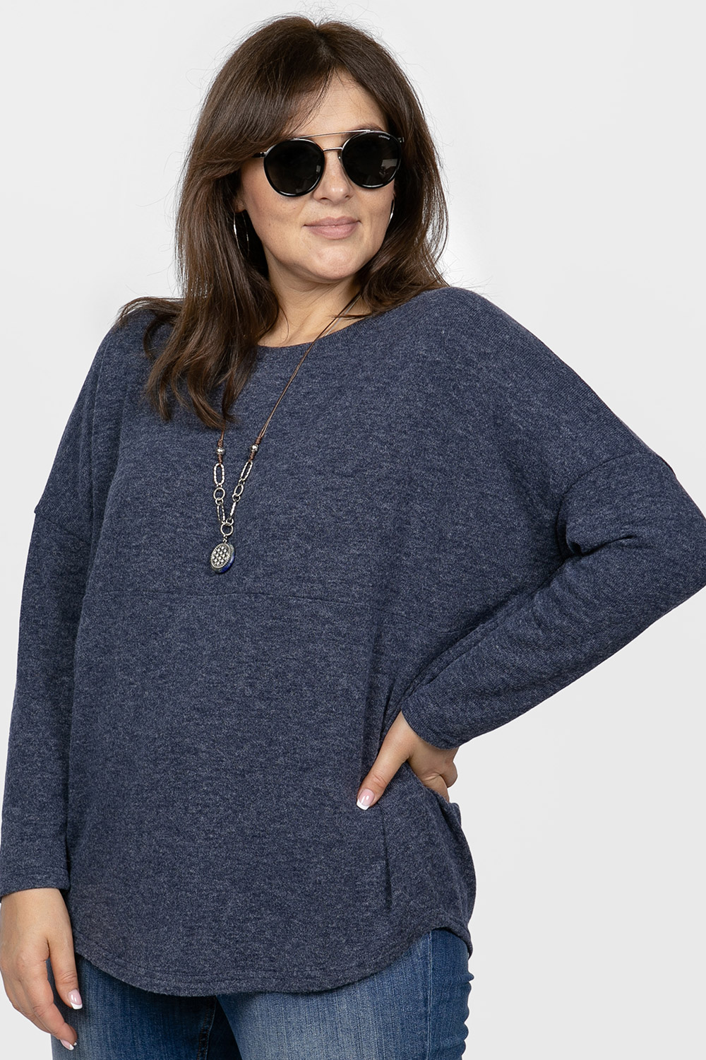 

Джемпер женский SVESTA CL2654GrBleF серый 64 RU, CL2654GrBleF