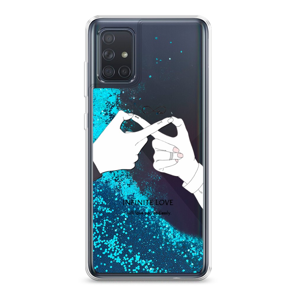 

Чехол Awog на Samsung Galaxy A71 4G "Любовь навсегда", Разноцветный, 29093-1