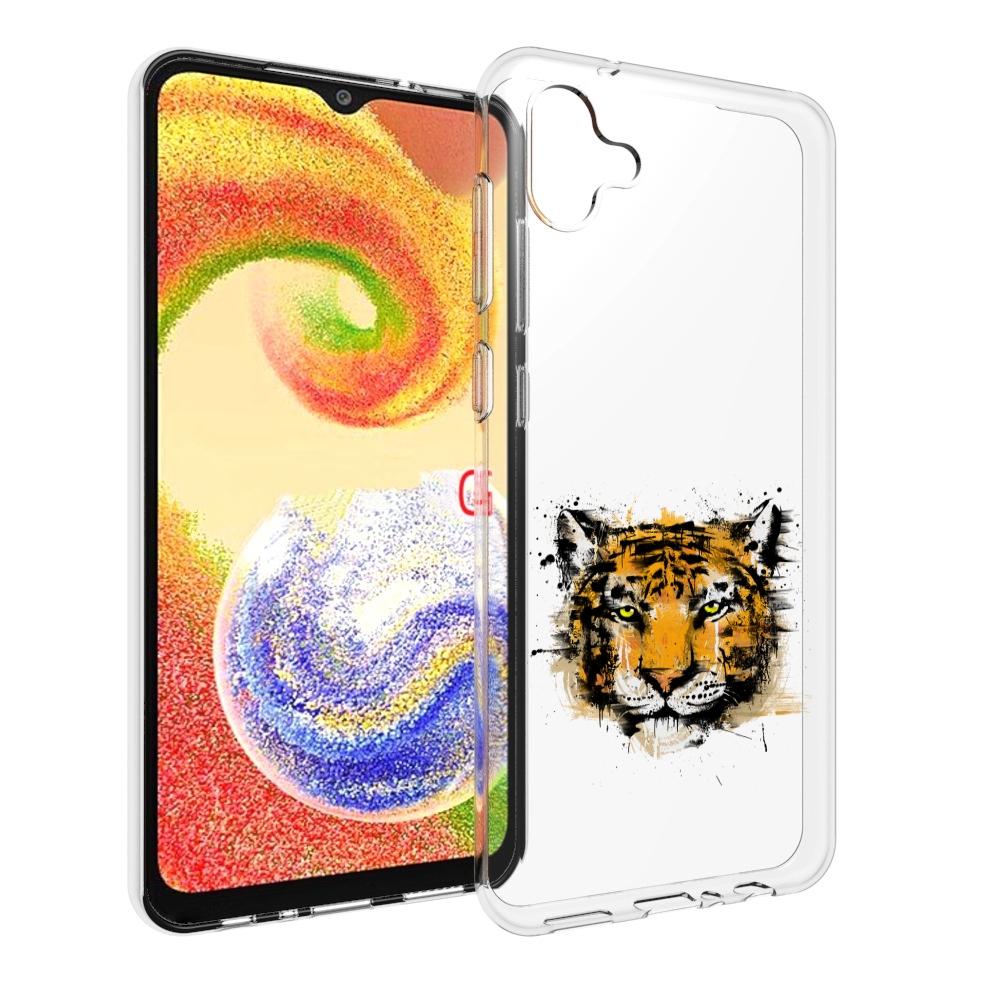 

Чехол MyPads тигруля для Samsung Galaxy A04, Прозрачный, Tocco