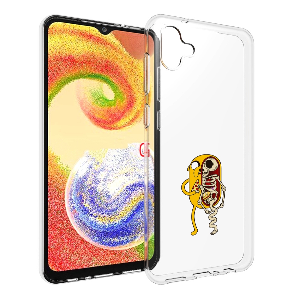 

Чехол MyPads Джейк скелет для Samsung Galaxy A04, Прозрачный, Tocco