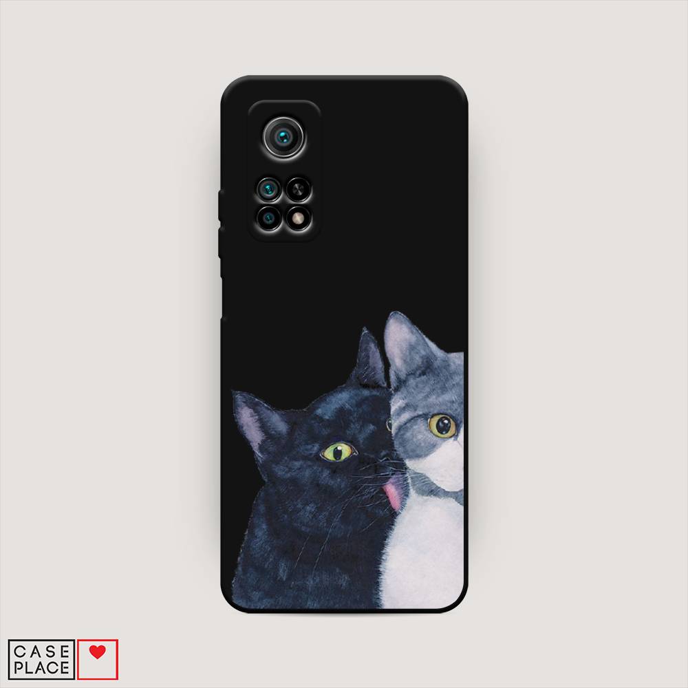 

Чехол Awog на Xiaomi Mi 10T/Mi 10T Pro "Кошачья любовь", Разноцветный, 39352-1