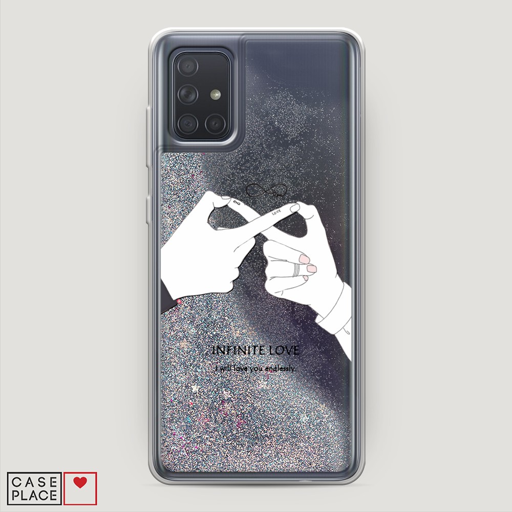 

Чехол Awog на Samsung Galaxy A71 4G "Любовь навсегда", Разноцветный, 29091-1