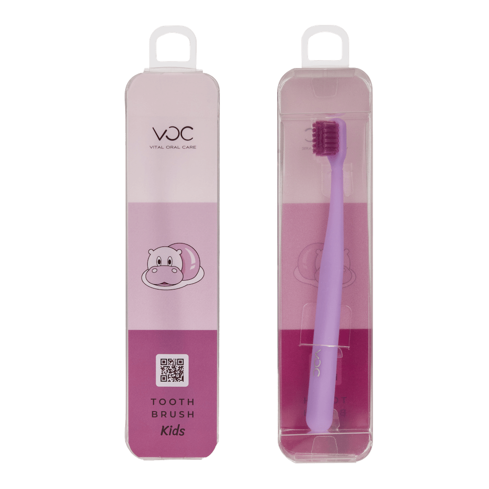 Зубная щетка VOC Kids Soft фиолетовая 0+