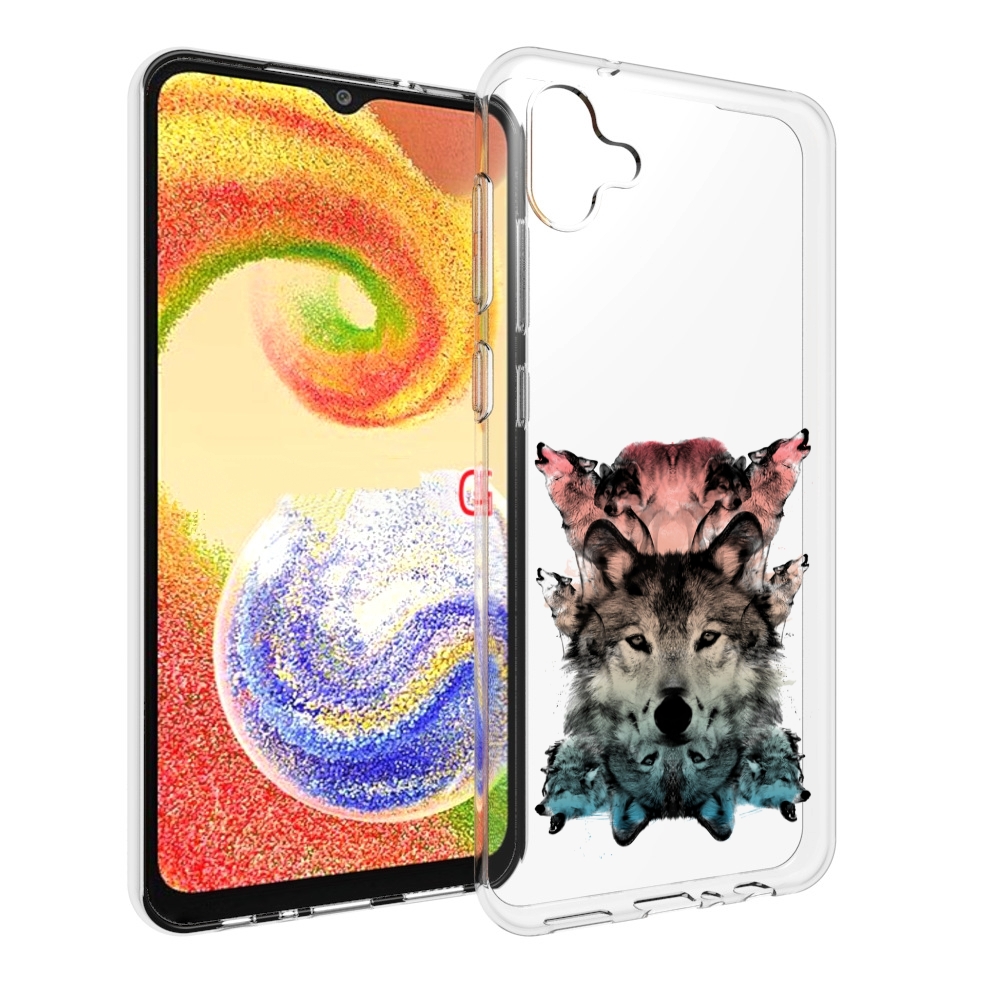 

Чехол MyPads стая для Samsung Galaxy A04, Прозрачный, Tocco