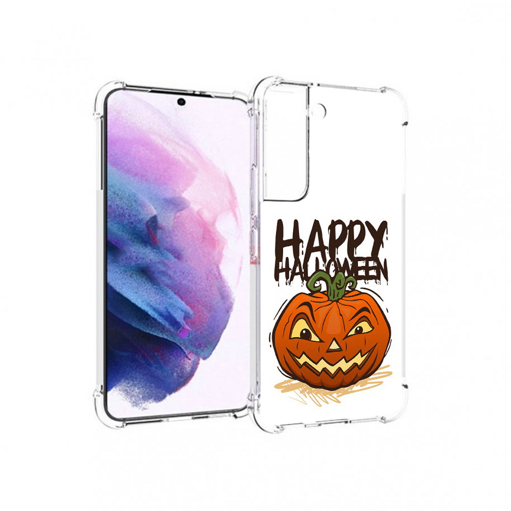 

Чехол MyPads Tocco для Samsung Galaxy S22 Хэллоуин счастливый (PT194926.508.195), Прозрачный, Tocco
