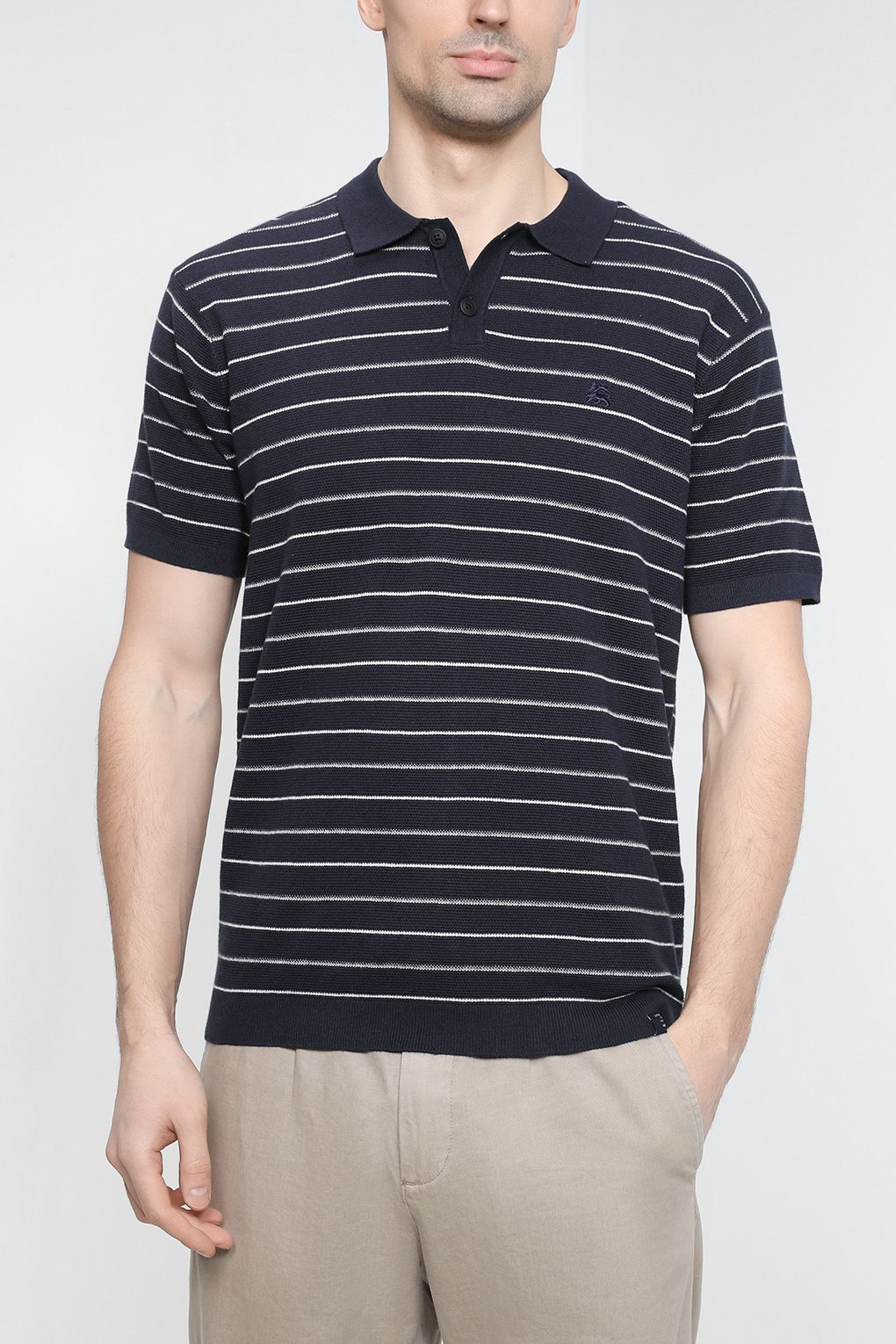 

Футболка мужская LERROS 2335923 синяя XL, Синий, 2335923