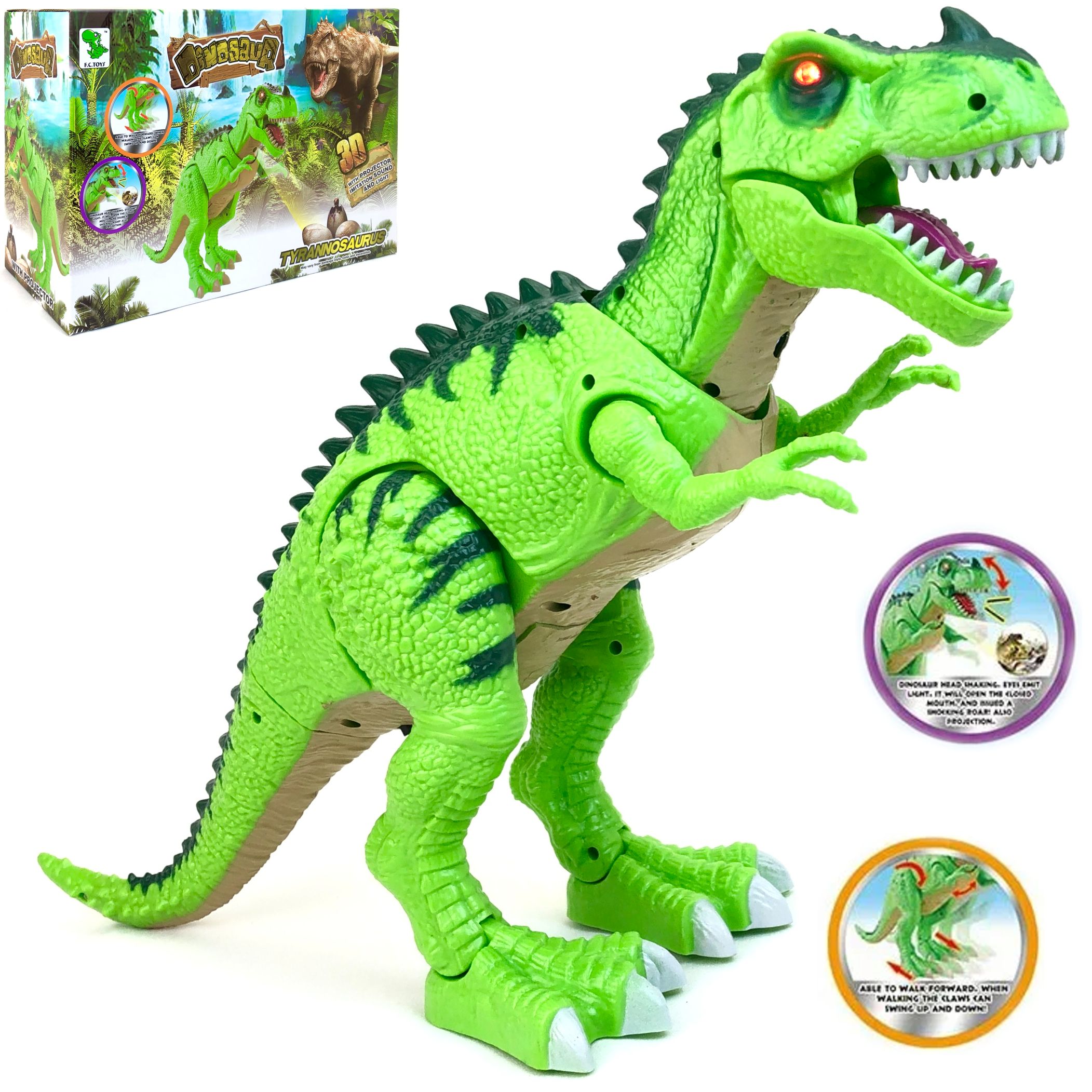 Интерактивный динозавр Dinosaurs Island Toys Тираннозавр Тирекс 110671
