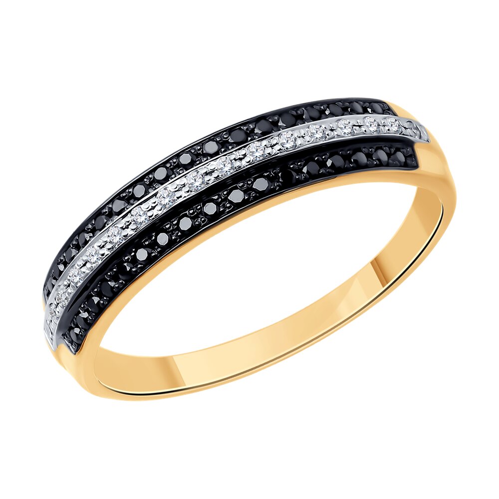 

Кольцо из золота р.  SOKOLOV Diamonds 7010041, бриллиант, 7010041