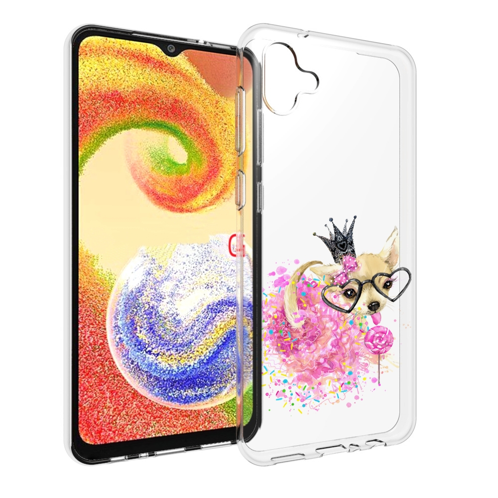 

Чехол MyPads сладкая принцесса для Samsung Galaxy A04, Прозрачный, Tocco