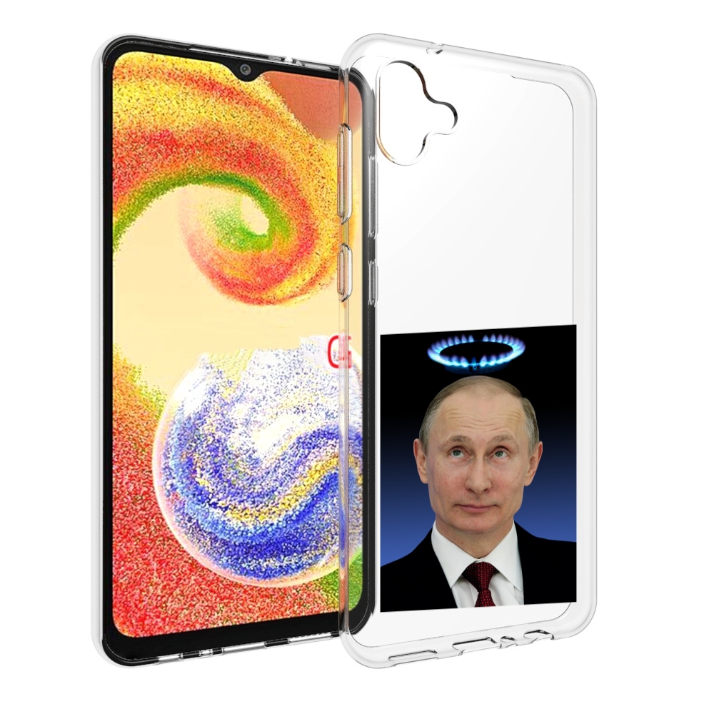 

Чехол MyPads святой газ для Samsung Galaxy A04, Прозрачный, Tocco