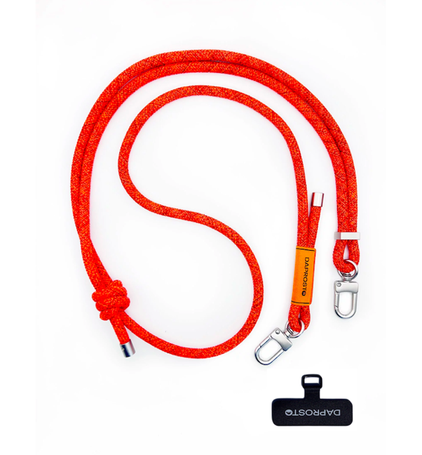 Шнурок DAPROSTO Red Fire для смартфона, - 160 см