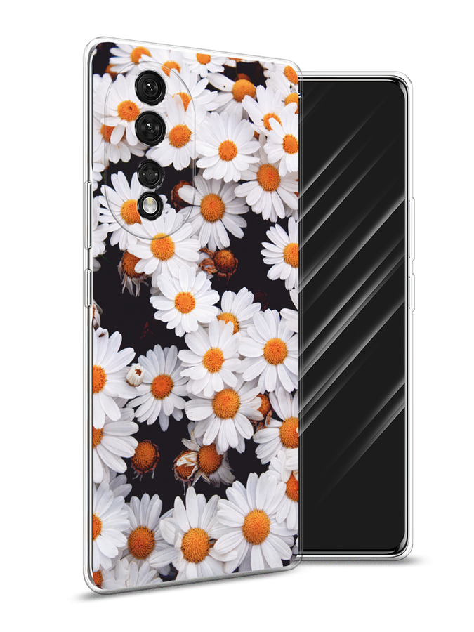 

Чехол Awog на Honor 80 "Ромашковое поле", Белый, 6120350-4