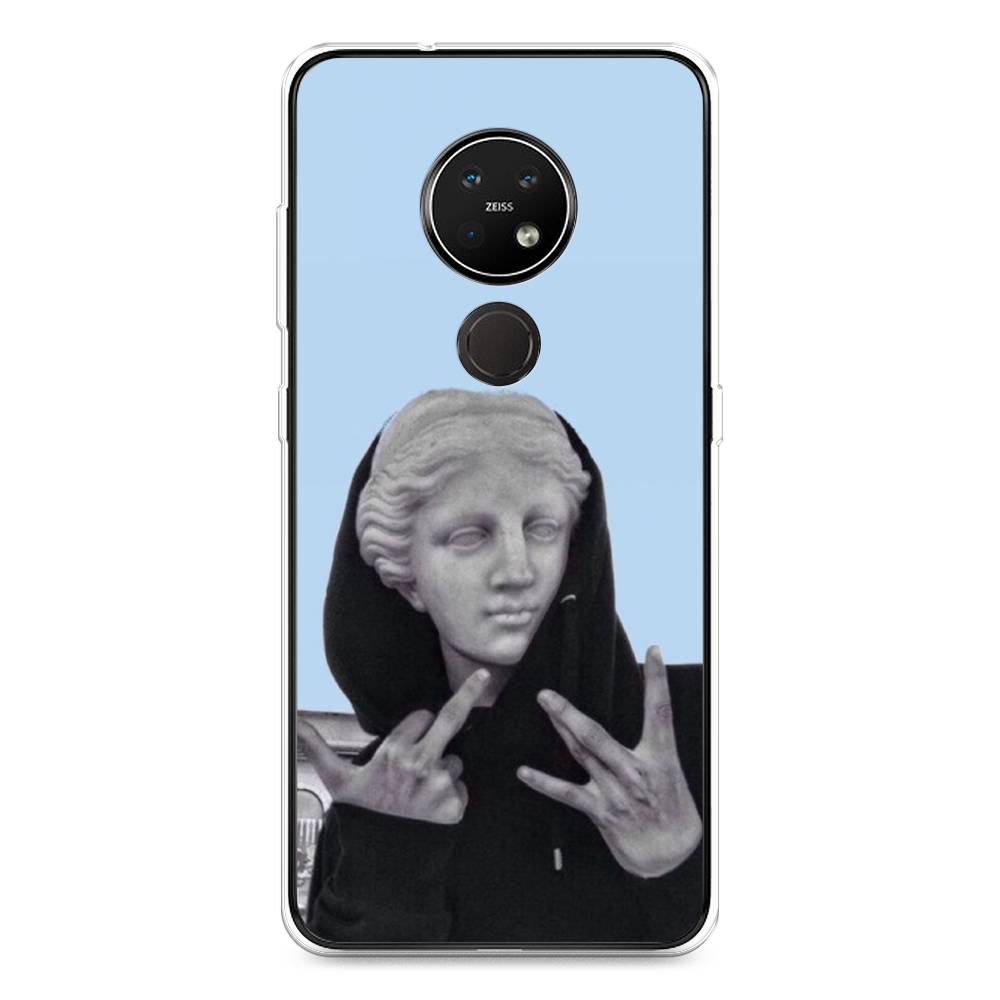 

Чехол Awog на Nokia 7.2 / Нокиа 7.2 "SWAG статуя", Голубой, 123150-9