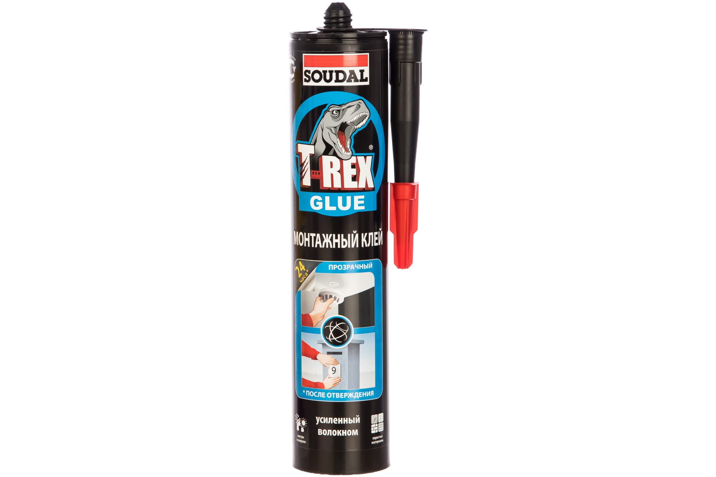 Клей SOUDAL T-REX ПРОЗРАЧНЫЙ 3 134924