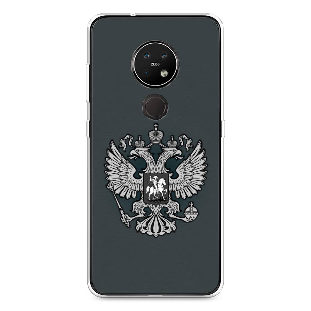 фото Чехол awog "герб россии серый" для nokia 7.2