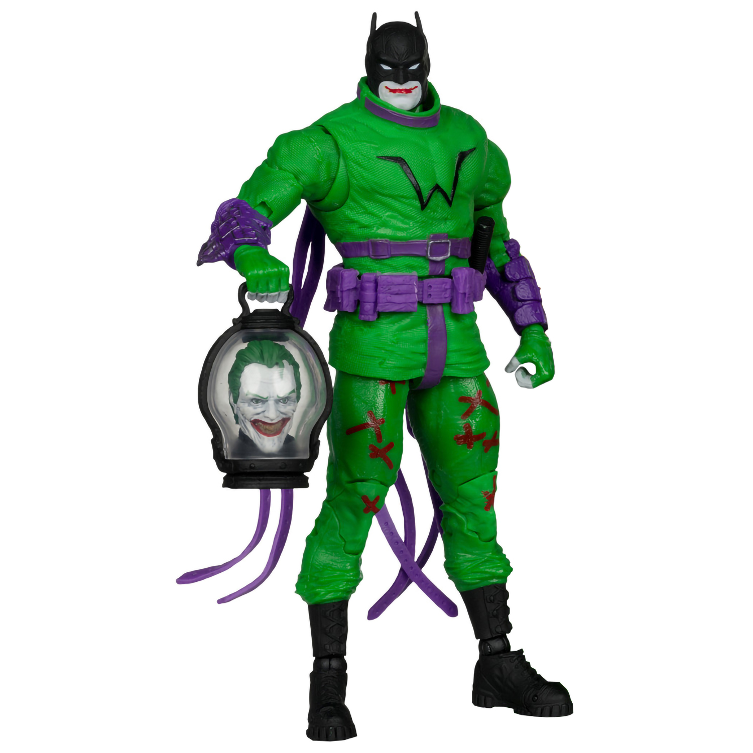 Фигурка Dc Multiverse Batman Last Knight On Earth Jokerized 18см 2390₽