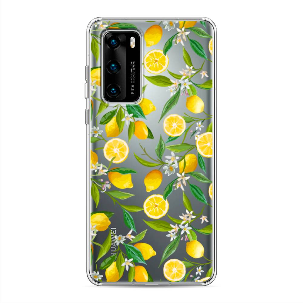 

Чехол Awog на Huawei P40 "Сочные лимоны", Желтый;белый;зеленый, 610850-10
